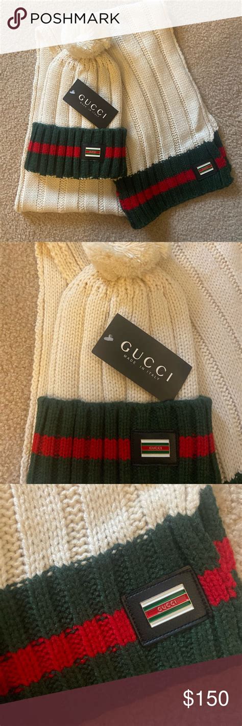 gucci winter hat|Gucci winter hats and scarves.